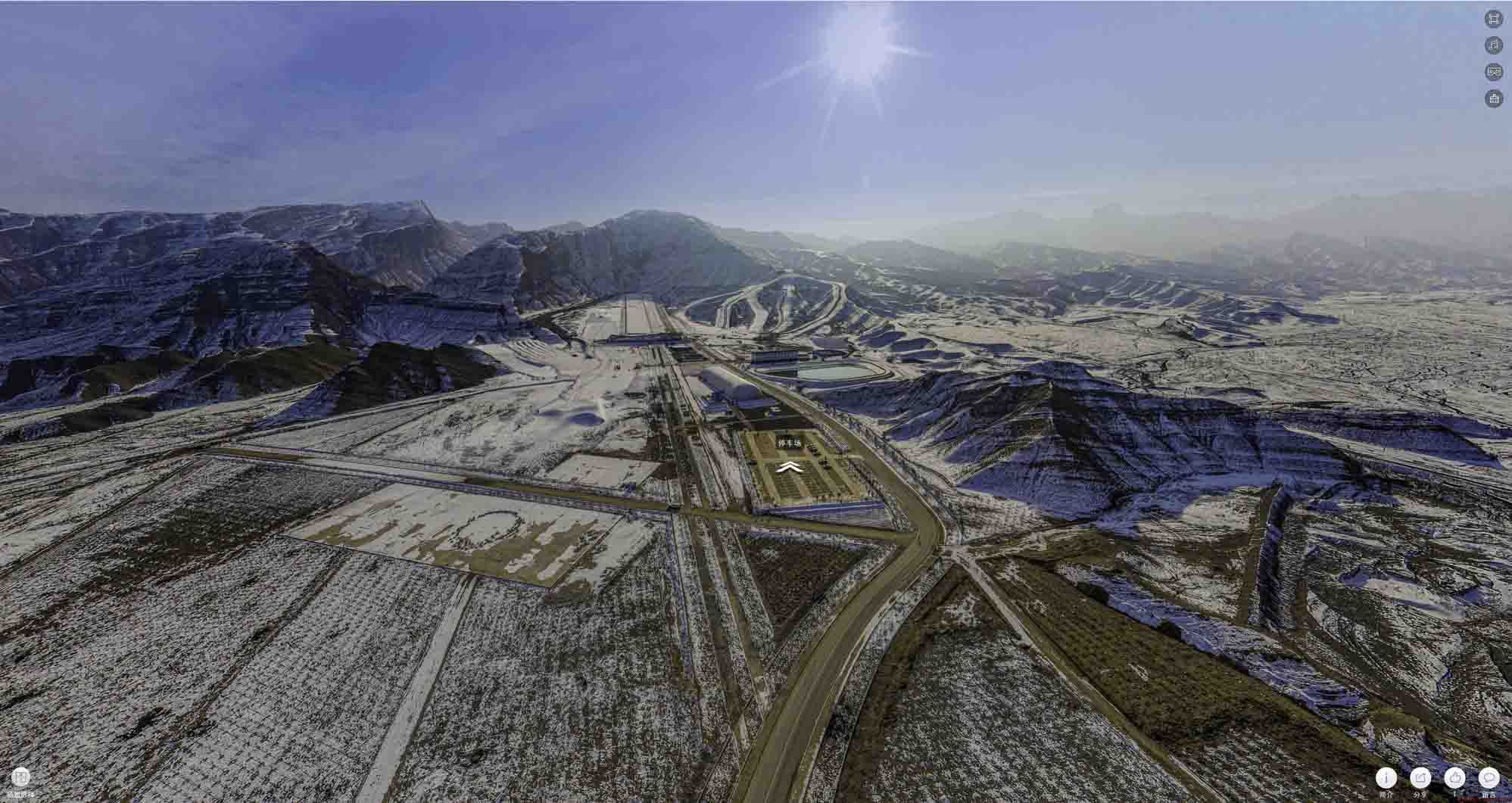 屏山720全景技术：开启全方位视觉新纪元——在手绘地图中的应用探索